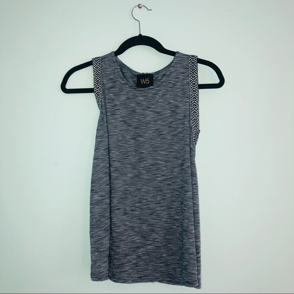 navy w5 summer tank top